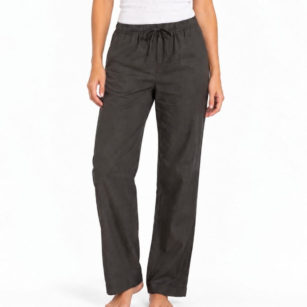 Pendleton Black Pull On Wide Leg Pants NWT Size M